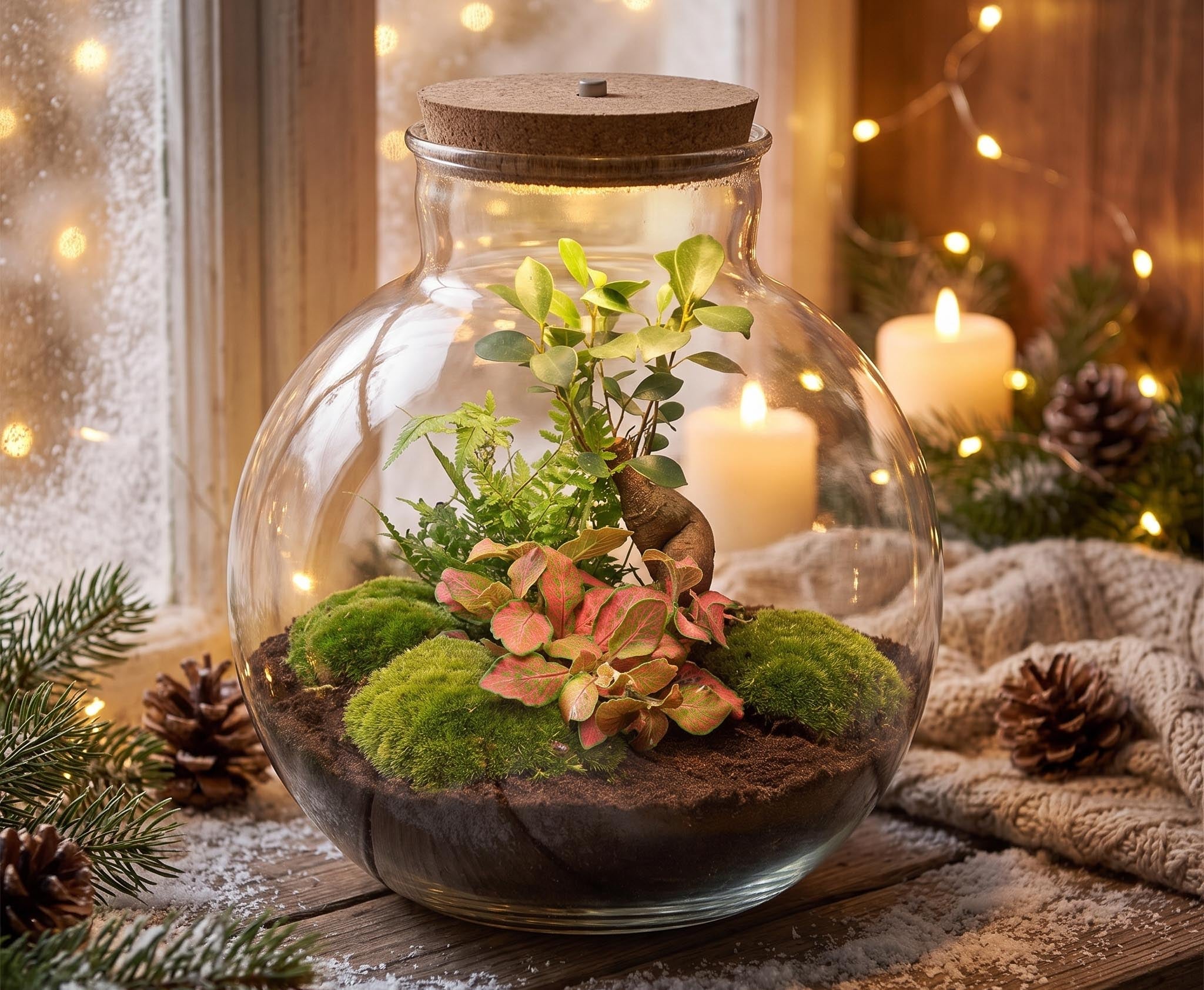 Employee Christmas gifts they'll actually keep: build-your-own terrarium kits