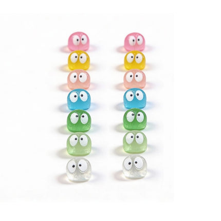 Glow in the dark - Mini's - Multi - ↑ 1 cm - 14 stuks
