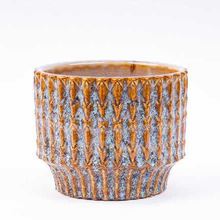 Pot Echo Rustic blue/brown