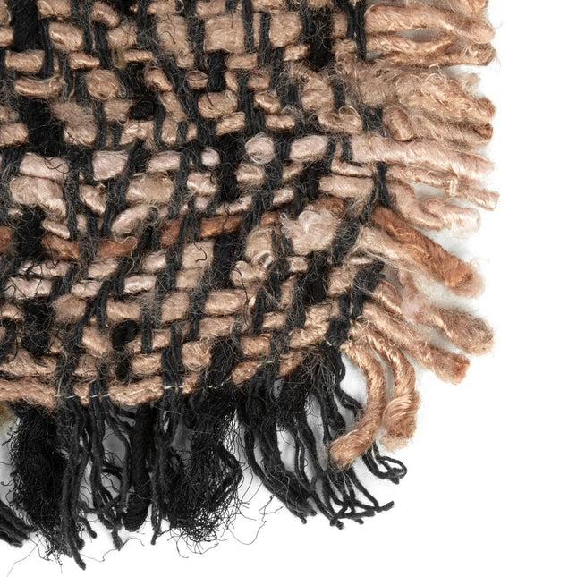 De Oh My Gee Placemat - Zwart / Koper - Set van 4