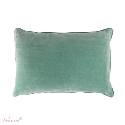 Decorative Cushion Imbarro - Velvet - Lagoon