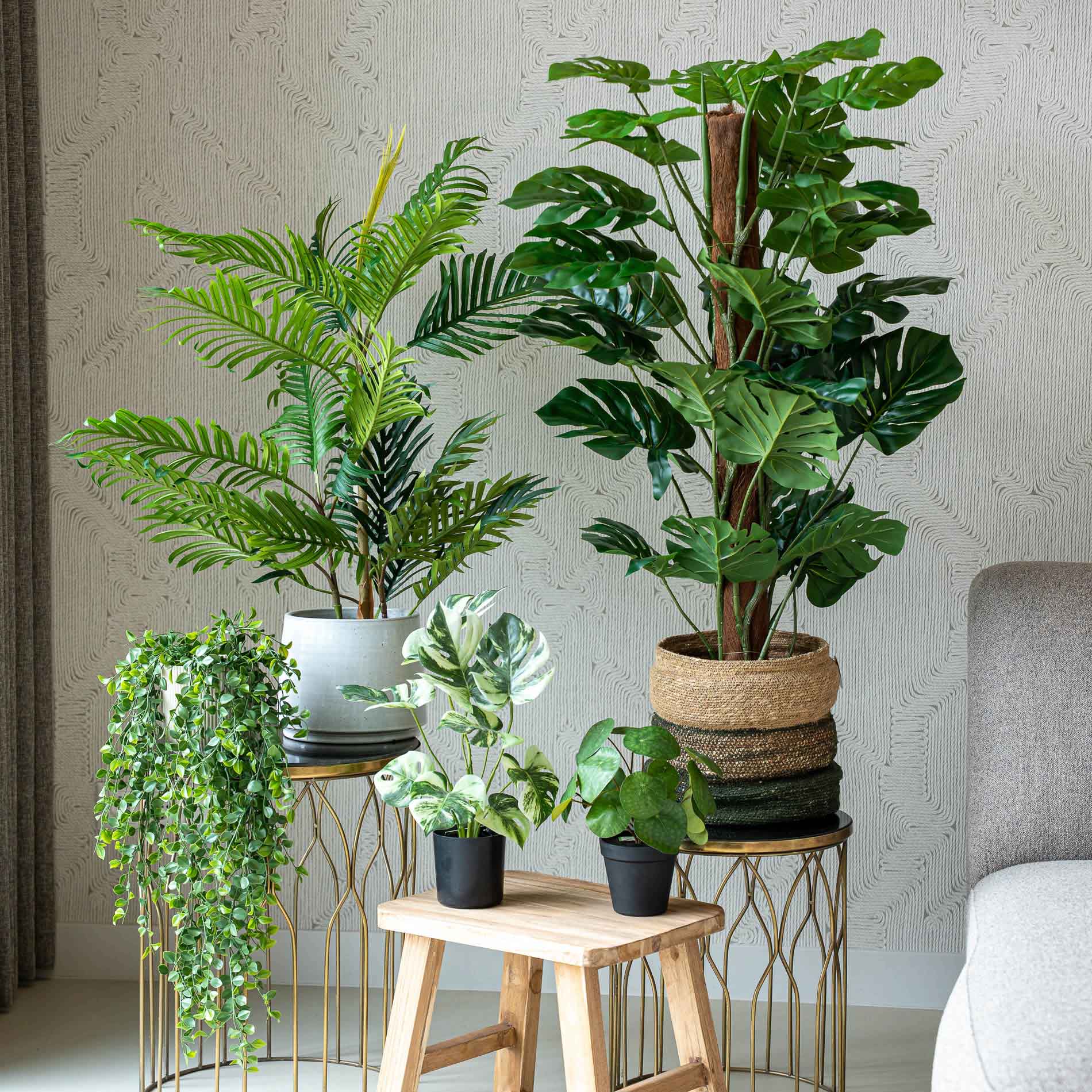 Urban Jungle L 5er-Set | Kunstpflanzen Bndelset  urbanjngl.com