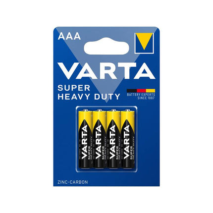 AAA-batterijen - Varta batterijen