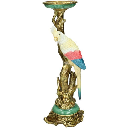 Candle Holder - Cockatoo Multi ↑ 35 cm