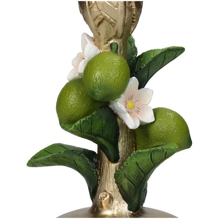 Candle Holder - Lime Gold ↑ 19 cm