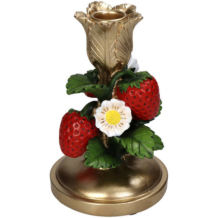 Kerzenhalter - Erdbeere ↑ 16 cm