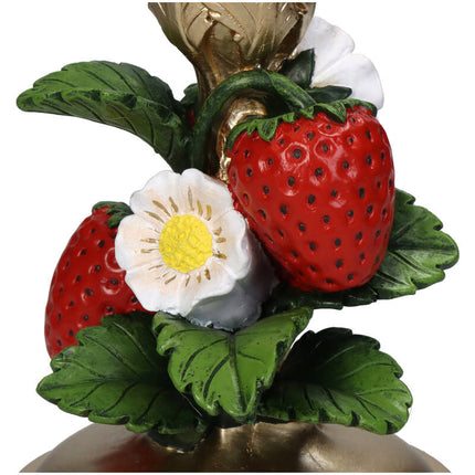 Kerzenhalter - Erdbeere ↑ 16 cm
