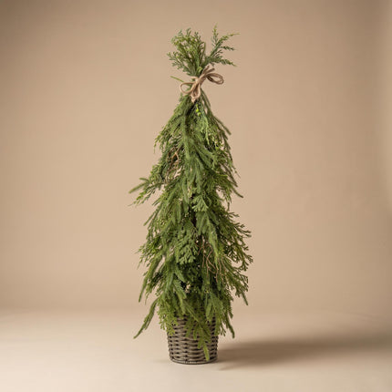 Artificial Cedar mix tree in pot - ↑ 90 cm