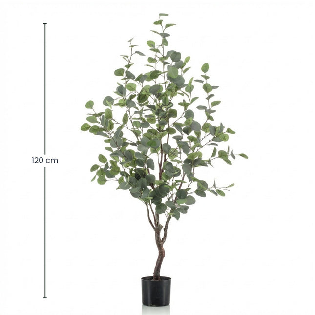 Eucalyptus kunstboom - 120 cm - Kunstplant