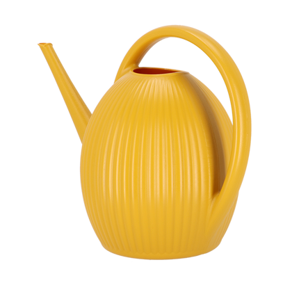 Ribbed Watering Can - Yellow - 9.5 liters - ↑ 34 cm