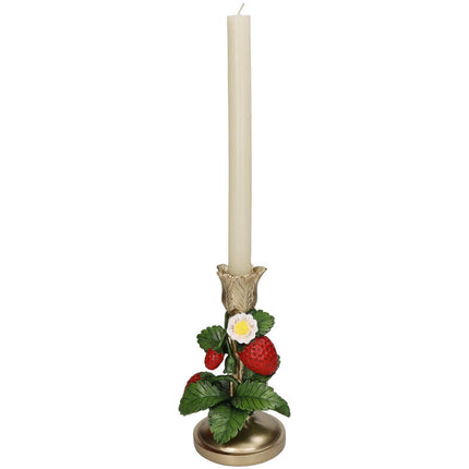 Candle Holder - Strawberry Gold
