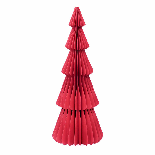 Paper tree - Foldable - Red - 50cm