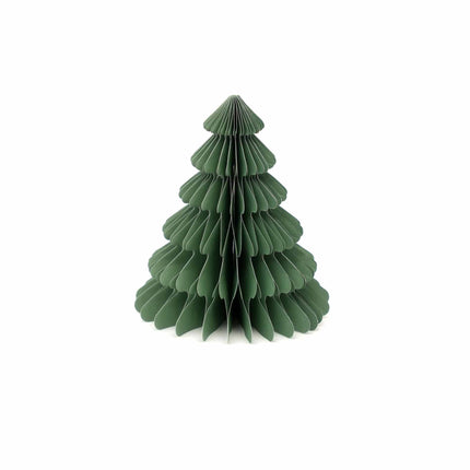 Papierbaum - Faltbar - Grün - 15cm