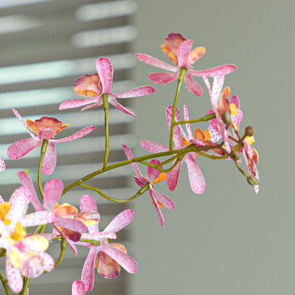 Renanthera Orchid Pink in pot - 56 cm - Artificial plant