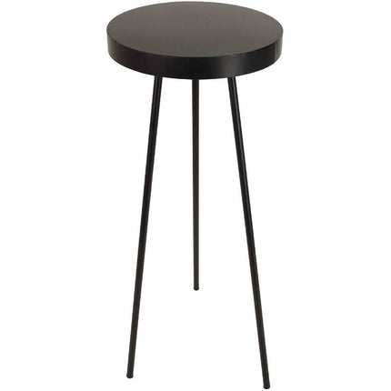 Round Table - Black Metal - Ø 42,5  x ↑ 88 cm