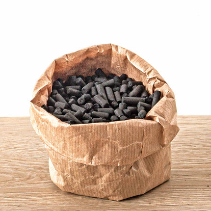 Pellet di carbone attivo per terrario • Sacchetto da 200 g
