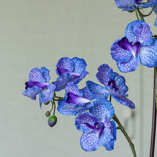 Artificial Orchid Vanda 60 cm - Purple in pot - Artificial plant
