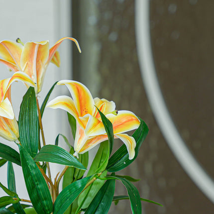 Lelie mix - 3 stuks - Bundelproduct - Kunstplanten