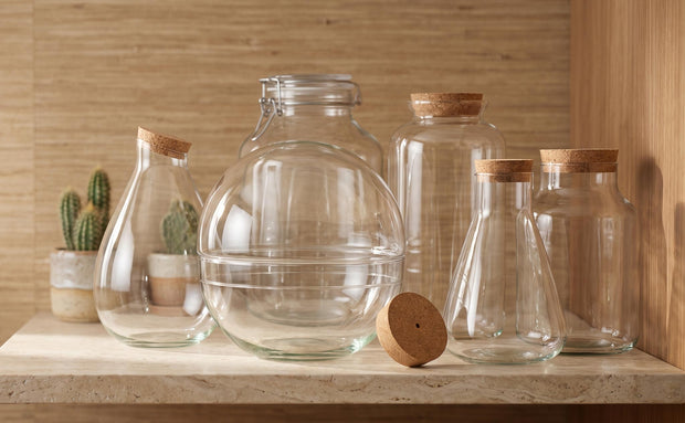 Planten terrariums (alleen de pot)