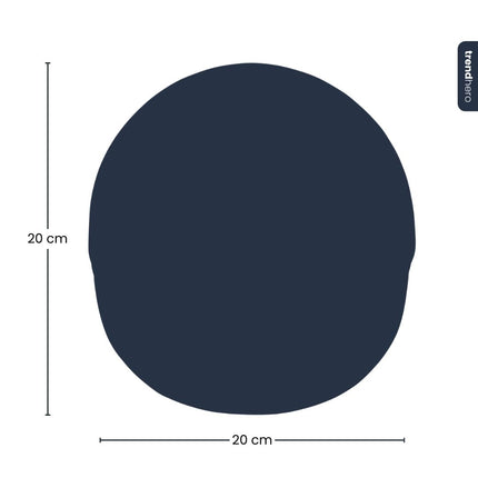Terrarium bottle ‘Dome’ – Two-part round glass – Closed terrarium Ø 20 cm ↑ 20 cm