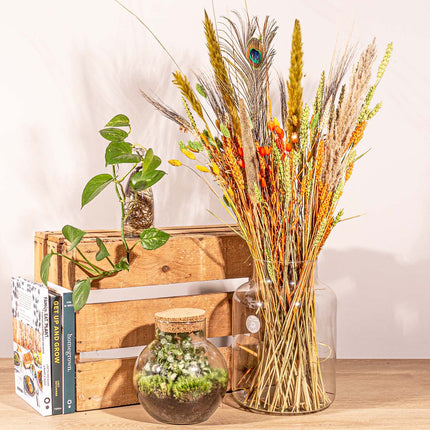 Dried flowers - Colorful Nature - Dried bouquet - 70cm