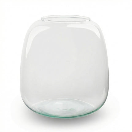 Bottle 'Emma mini' - Recycled Glass Ø 19 cm ↑ 20 cm