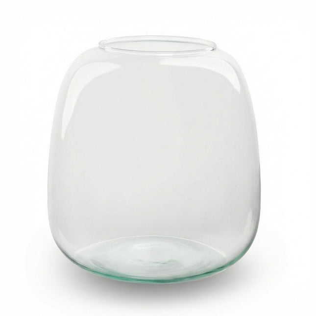 Bottle 'Emma mini' - Recycled Glass Ø 19 cm ↑ 20 cm