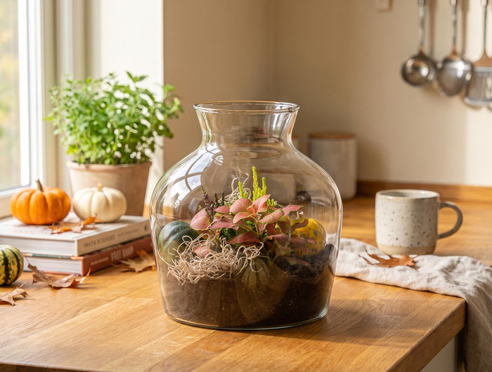 Autumn terrariums