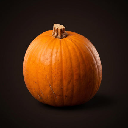 Halloween pompoen - Oranje - Echt - Ø ca. 19 cm - ca. 1,9 kg