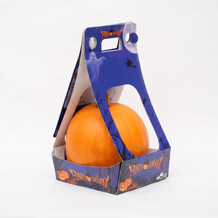 Halloween Kürbis Schnitzset - Echter Kürbis Inklusive - Ø 20cm