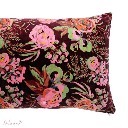 Decorative Cushion Imbarro - Evelyn Darkred