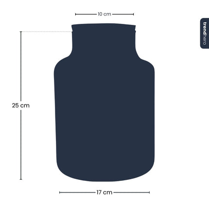 Frost Winter terrarium - Bottle garden DIY kit - Ø 17 cm ↑ 25 cm