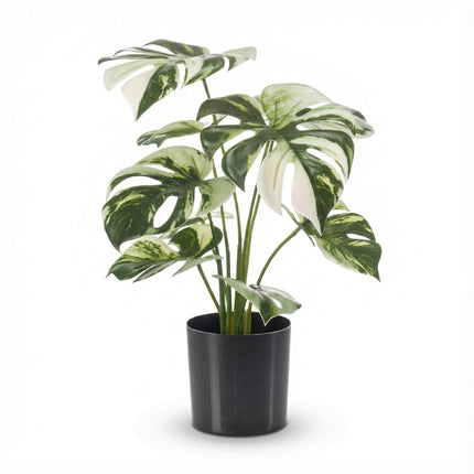 Monstera bush in pot 40 cm - Kunstplant