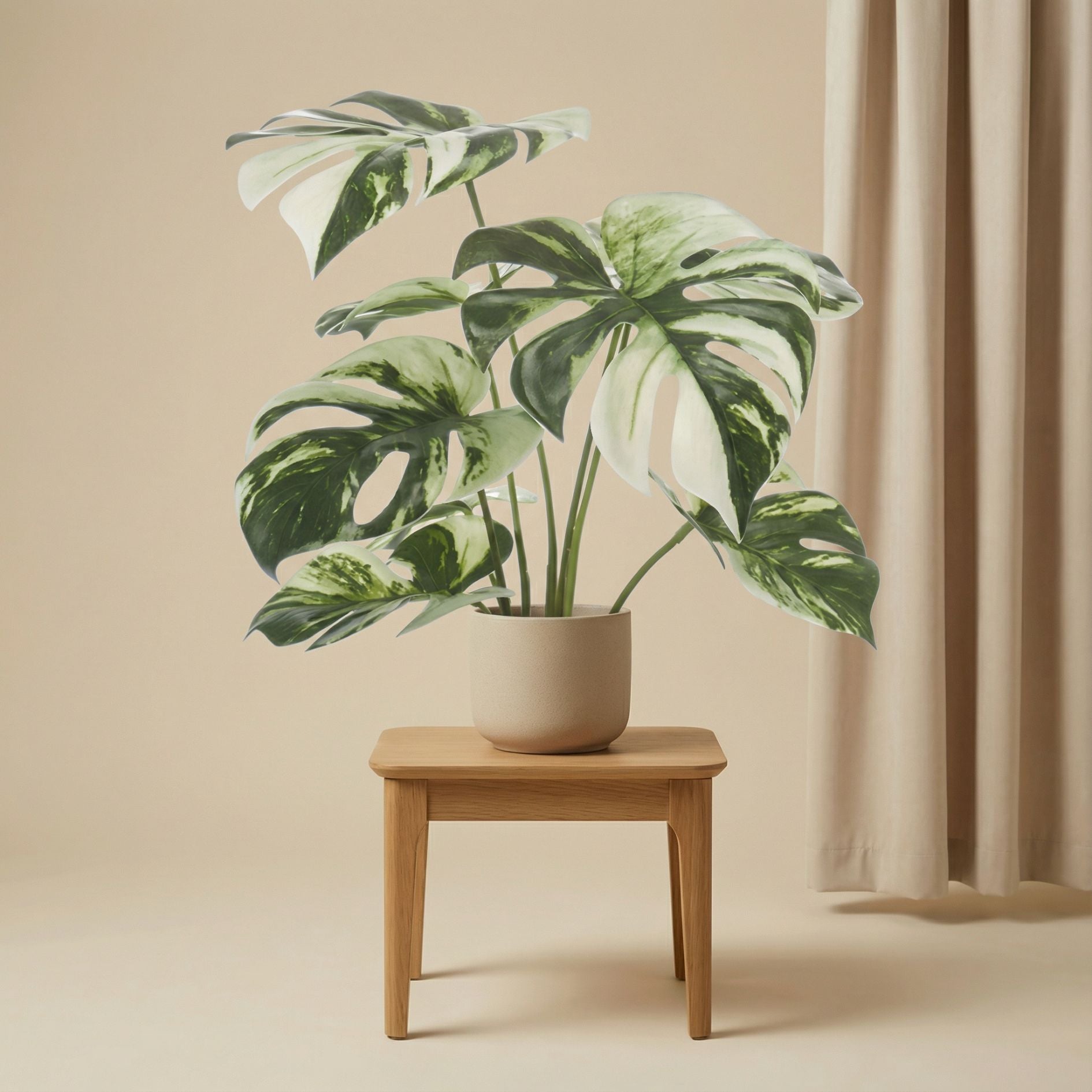 40cm indoor plant pot Monstera Bush in Pot 40 cm