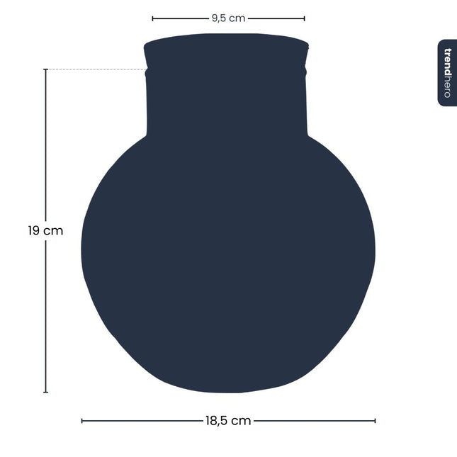 Terrarium bottle ‘Noah' with cork - Closed terrarium Ø 18.5 cm ↑ 19 cm