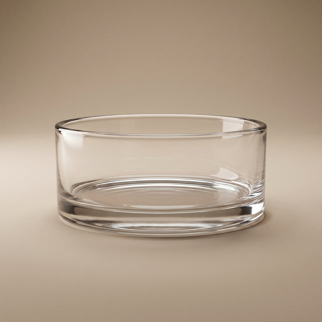 Glas Zylinder Schale Silvie Ø 20cm Offen