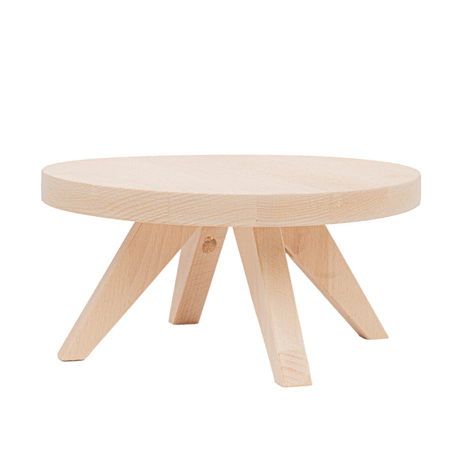 Tibbe 12 cm – Pflanzen- oder Terrarienständer aus Holz