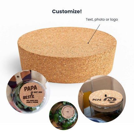 Cork 119x108x30 mm - Sustainable natural cork
