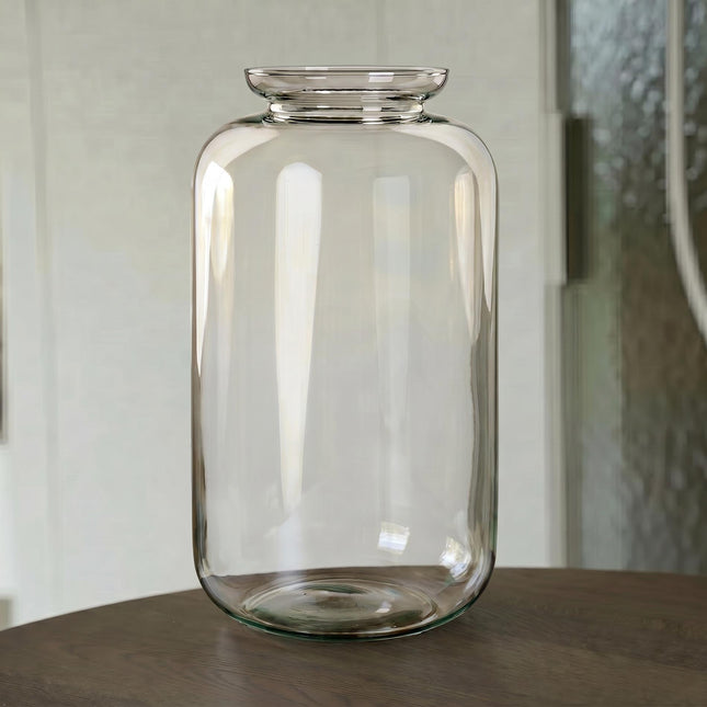 Flasche ‘Sven XL’ - Recyclingglas Ø 23 cm ↑ 43 cm