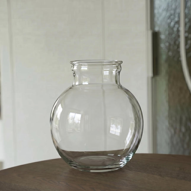 Bottle ‘Bolder Bob’ - Recycled Glass Ø 30 cm ↑ 31 cm