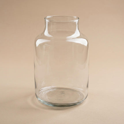 Fles ‘Milky’ - Gerecycled glas Ø 21,5 cm ↑ 30 cm