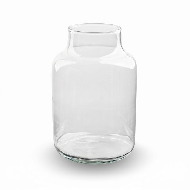 Flasche ‘Milky’ - Recyclingglas Ø 21,5 cm ↑ 30 cm