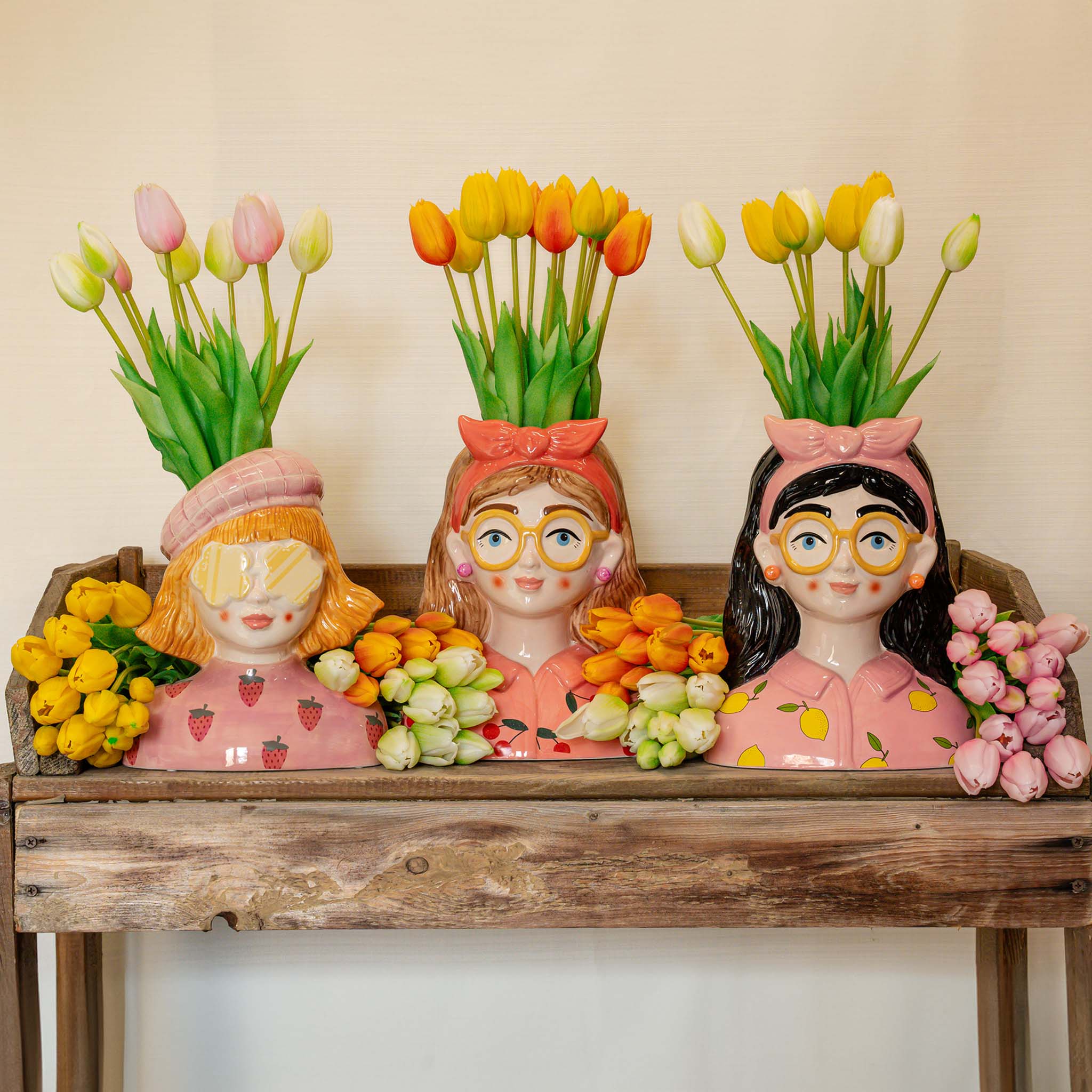 künstliche tulpen weiß Tulpenstrauß – 10 Stück – Verschiedene Farben – 'Real Touch' Kunsttulp – urbanjngl.com