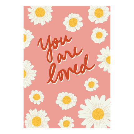 Grußkarte "You are Loved" - A6 Klappkarte - Mit persönlicher Nachricht