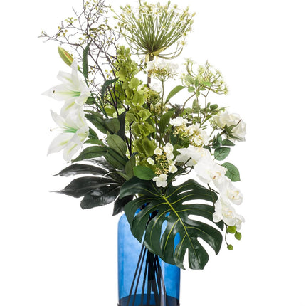 Zijden bloemen boeket - XL Shine - 105 cm hoog - Kunstbloemen boeketten