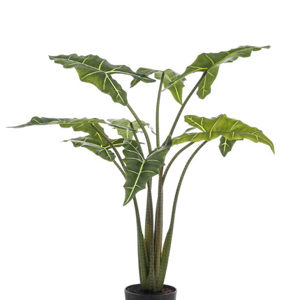 Alocasia Frydek - Olifantsoor - 100 cm - Kunstplant