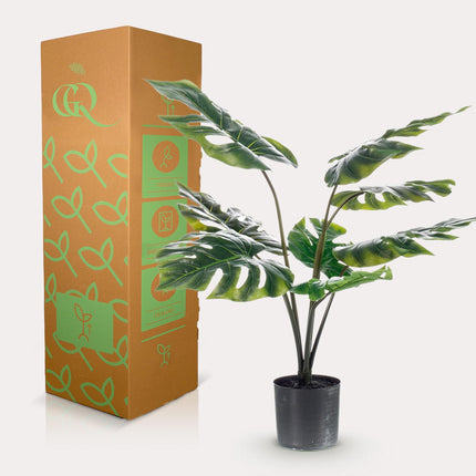 Monstera Deliciosa - Gatenplant - 85 cm - Kunstplant