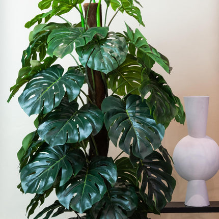 Goplus Artificial Monstera Deliciosa Plant, 4ft Tall Kuwait
