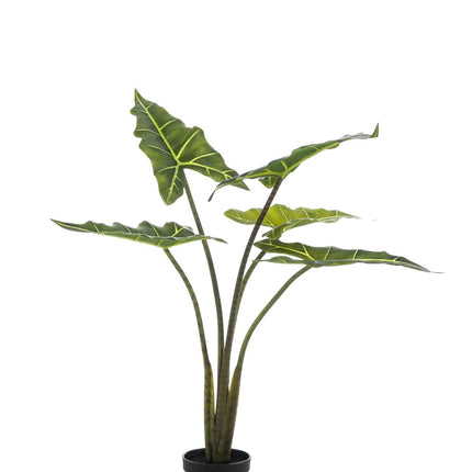 Alocasia Frydek - Olifantsoor - 80 cm - Kunstplant