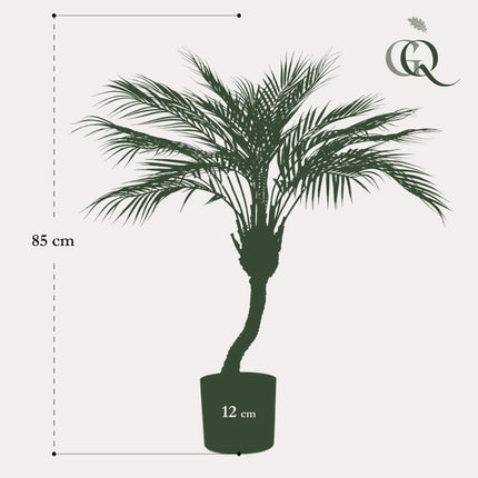 Chamaedorea - Bergpalm - 85 cm - Kunstplant